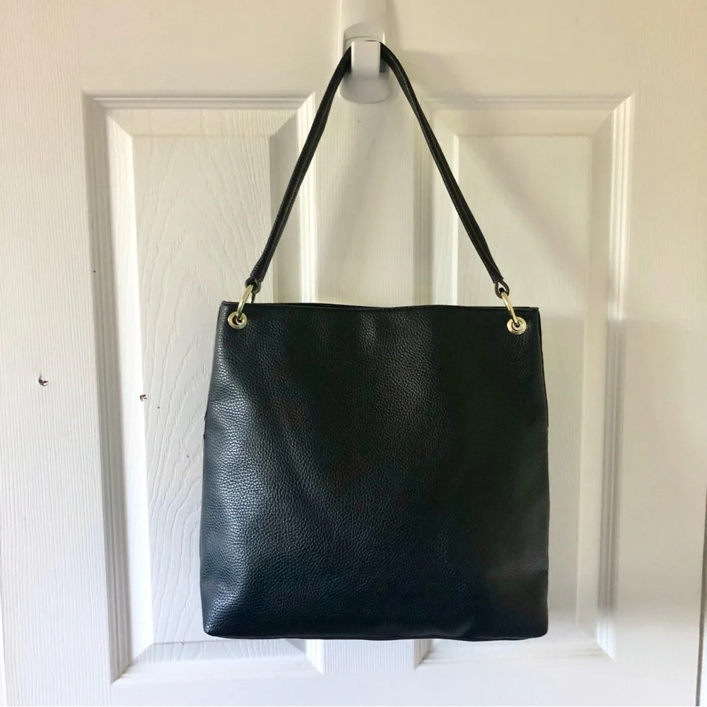 Anne Klein Black Tote Bag - Picture 2 of 7